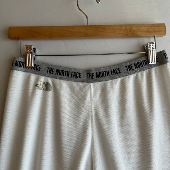 North Face Women Baselayer Pant White L Outdoor Gorpcore Camping Hiking Skiing - Picture 3 of 6